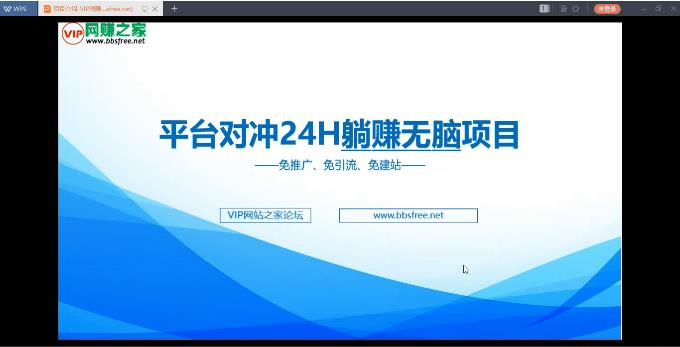 2020平臺對沖，24H躺賺無腦項目，免推廣月入10000+