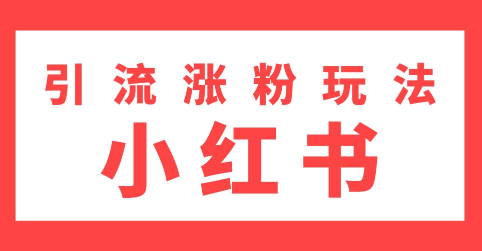 雨果：不用寫文章，不用拍照片，小紅書另類引流漲粉玩法（視頻課程）